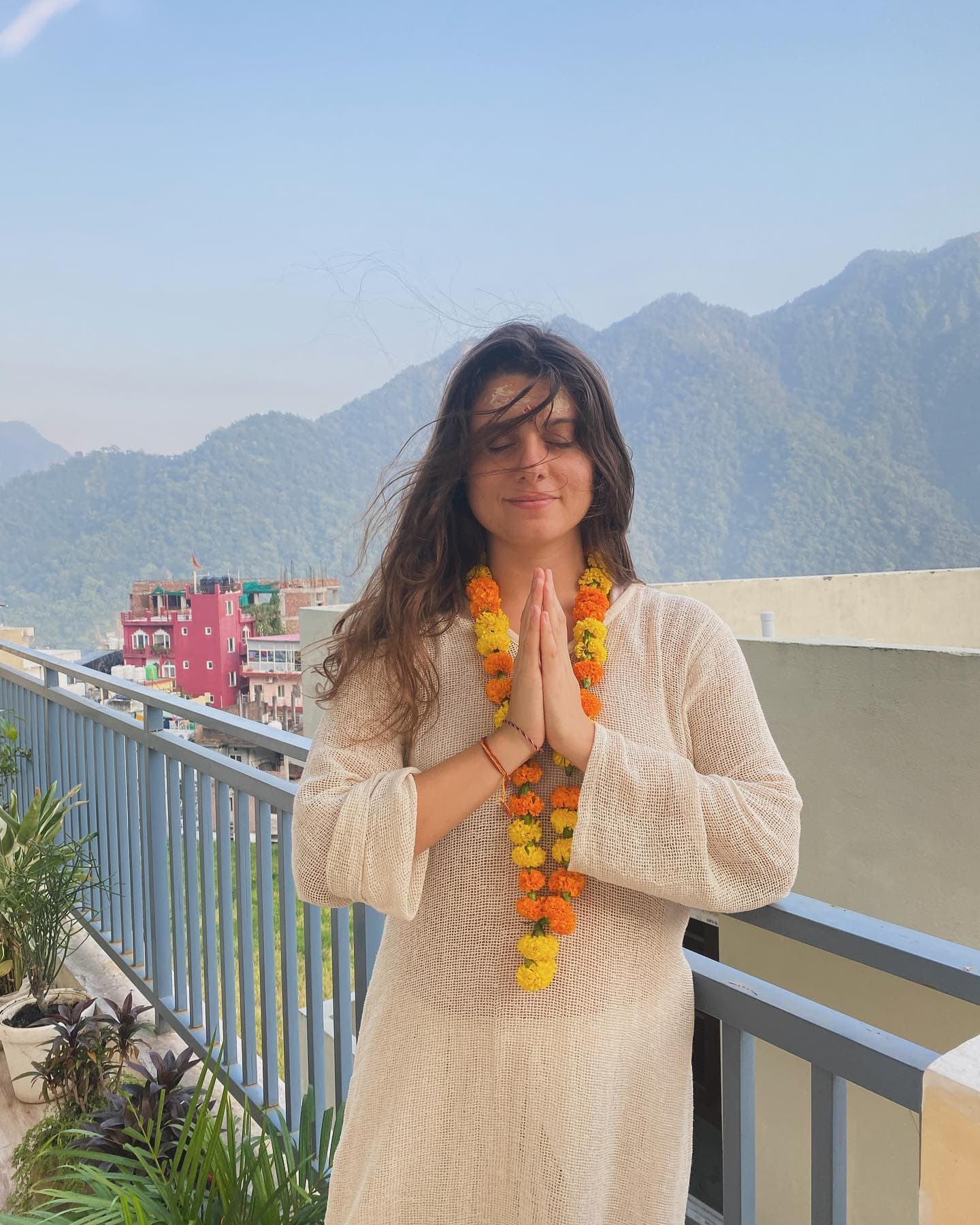 Ana in Rishikesh, India