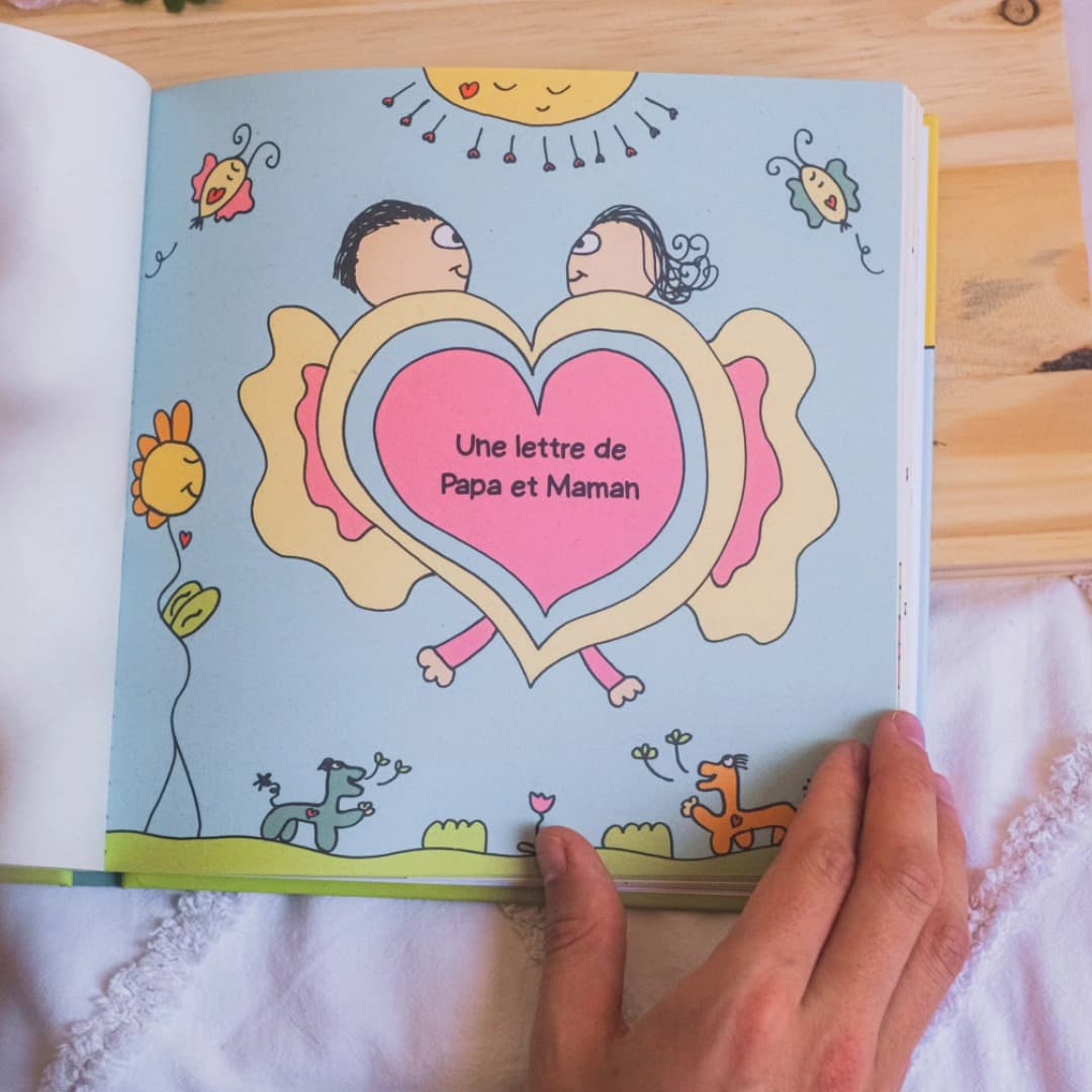 A page from Arthur's colouring book, les petits êtres
